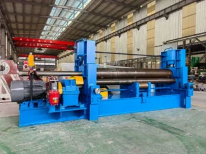 Upper-roll universal plate rolling machine