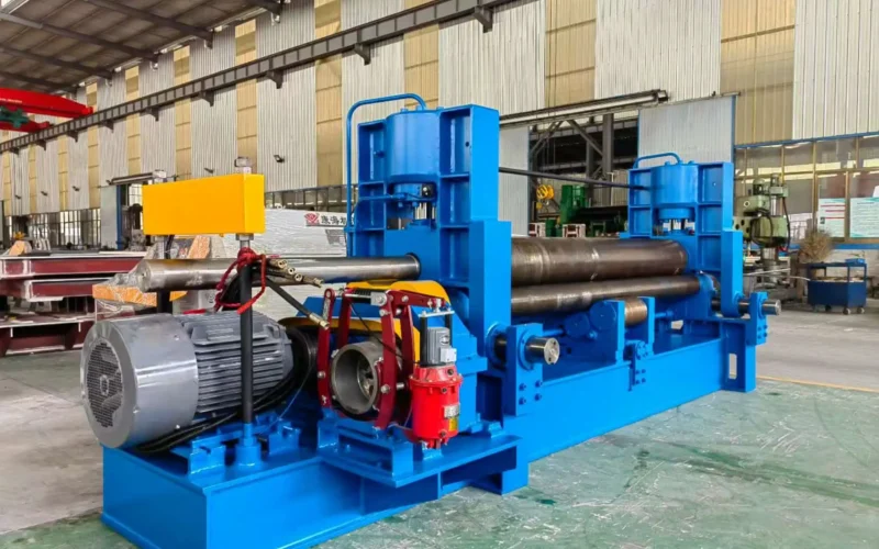 Upper-roll universal plate rolling machine