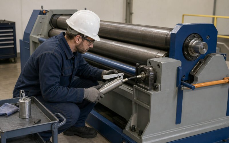 Lubrication System Maintenance of rolling machine